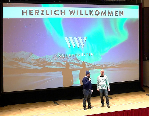 Stefan Spangenberg zum Eröffnungsvortrag auf dem WunderWelten-Festival 2024 in Heidelberg